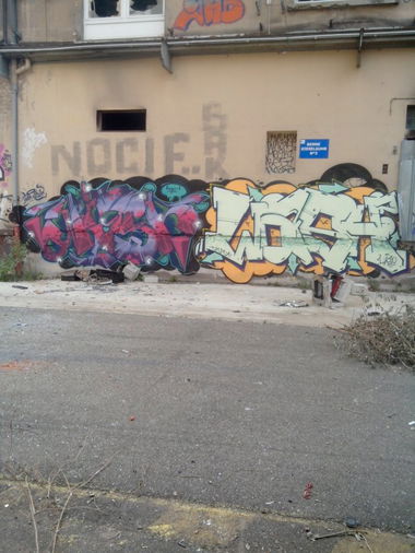 Graffiti Wall in Schiltigheim - Photo by strasbourgraffiti - witsh, mto, tbl (2014)