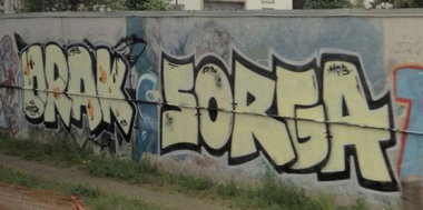 Graffiti Bombing - Photo by strasbourgraffiti - orak, sorga, mob
