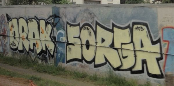 Graffiti Bombing - Photo by strasbourgraffiti - orak, sorga, mob