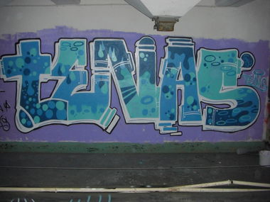 Graffiti Wall in Schiltigheim - Photo by strasbourgraffiti - tenas, ghb, sbg (2014)