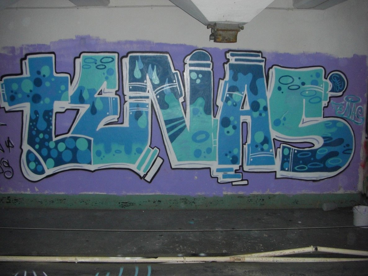 Graffiti Wall in Schiltigheim - Photo by strasbourgraffiti - tenas, ghb, sbg (2014)