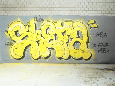 Graffiti Wall - Photo by strasbourgraffiti - skefa, tbl, mto (2013)