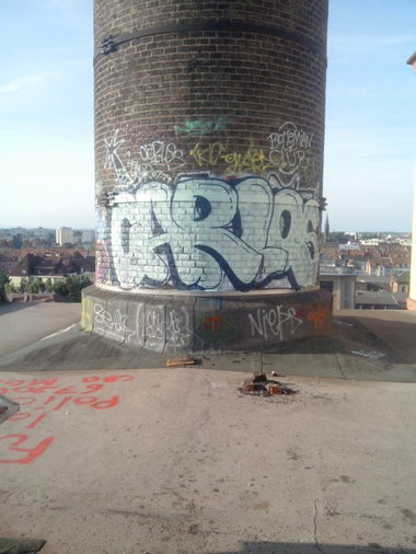 Graffiti Wall - Photo by strasbourgraffiti - Carlos (2014)
