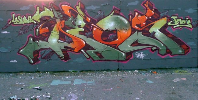 Graffiti Wall - Photo by strasbourgraffiti - Deos, La, Smala