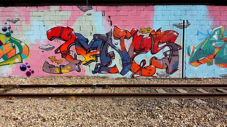 Graffiti Wall - Photo by strasbourgraffiti - jones, tbl, mto