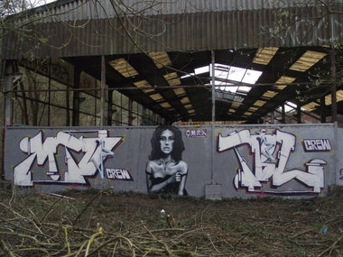 Graffiti Wall - Photo by strasbourgraffiti - mto, tbl, qmrk (2014)