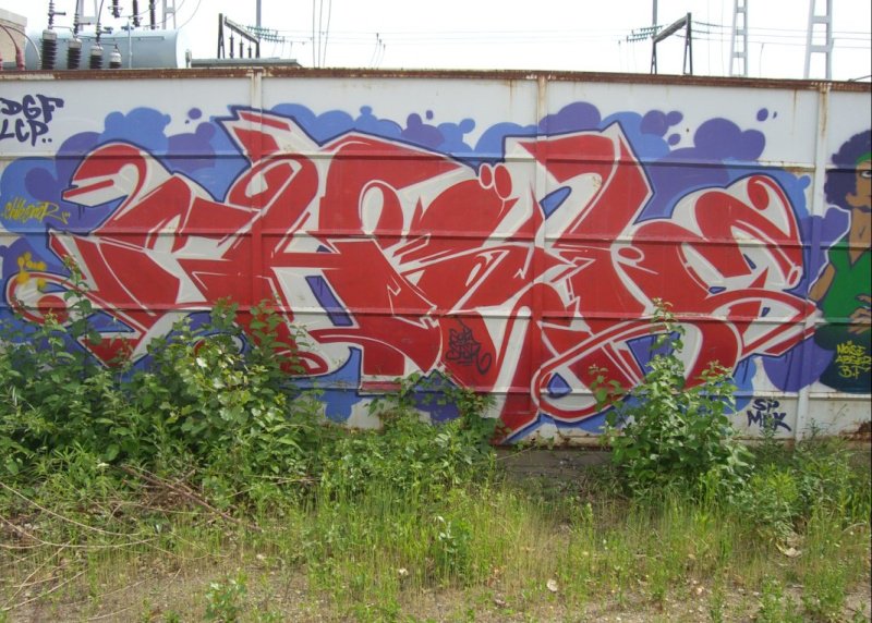 Graffiti Wall - Photo by strasbourgraffiti - chile