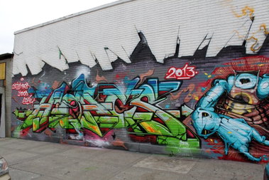 Graffiti Wall - Photo by strasbourgraffiti - hoacs, rensone