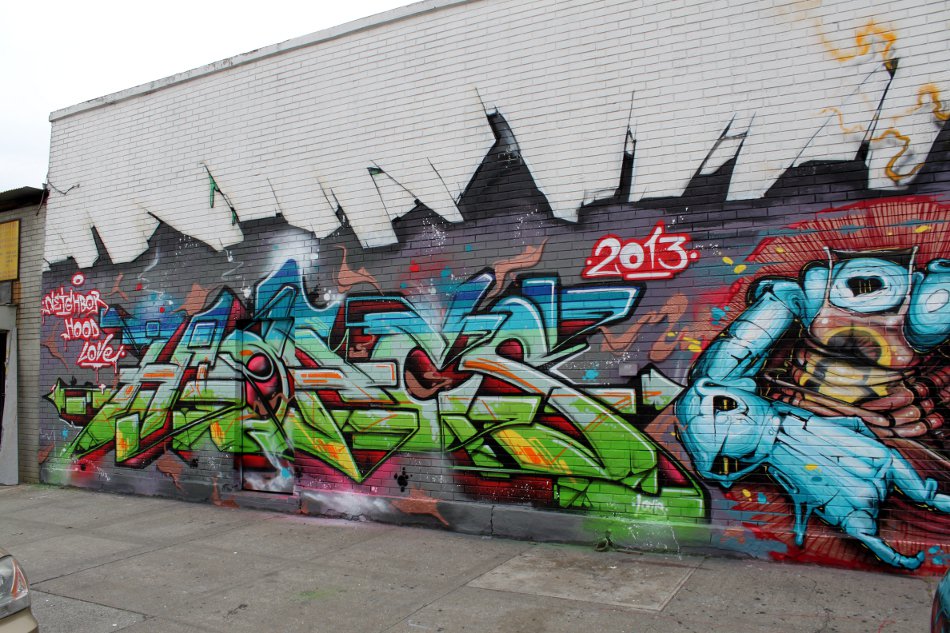 Graffiti Wall - Photo by strasbourgraffiti - hoacs, rensone