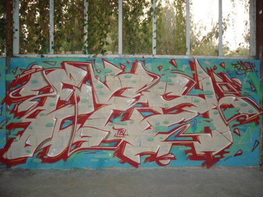 Graffiti Wall - Photo by strasbourgraffiti - flash, tbl (2014)