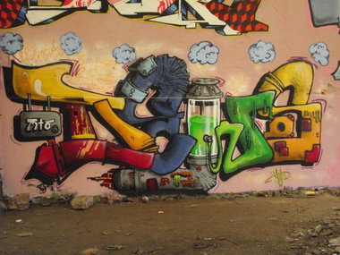 Graffiti Wall - Photo by strasbourgraffiti - Swed, dews, mto (2014)