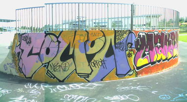 Graffiti Wall in Strasbourg - Photo by strasbourgraffiti - Comon, ort, neg
