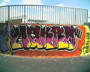 Graffiti Wall in Strasbourg - Photo by strasbourgraffiti - makro