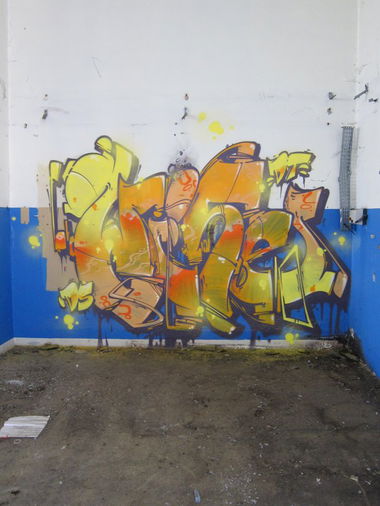 Graffiti Wall in Schiltigheim - Photo by strasbourgraffiti - Wise, jpp's, dt (2014)