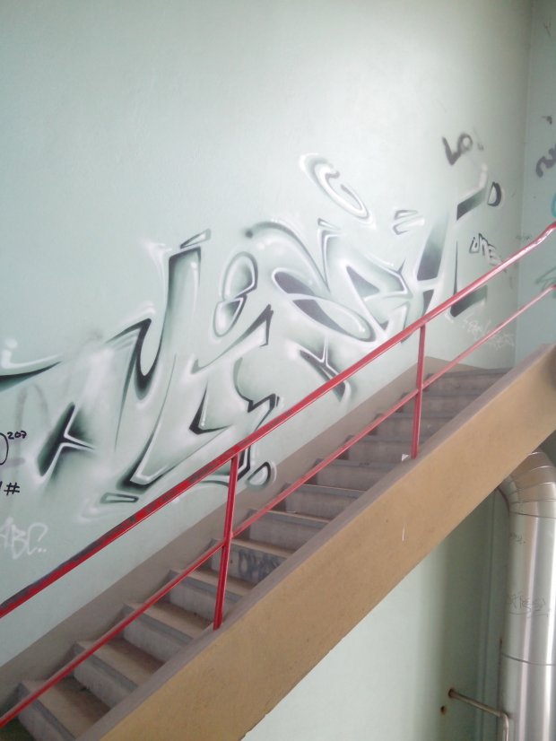 Graffiti Wall in Schiltigheim - Photo by strasbourgraffiti - misey, abc, vjs (2014)