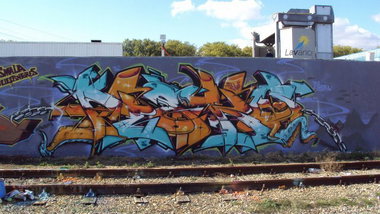 Graffiti Wall - Photo by strasbourgraffiti - Pisko, lcp