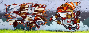 Graffiti Wall - Photo by strasbourgraffiti - taim, stom500