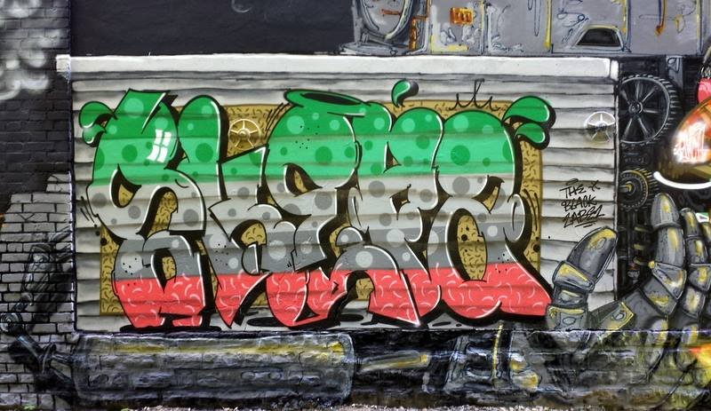 Graffiti Wall - Photo by strasbourgraffiti (2014)