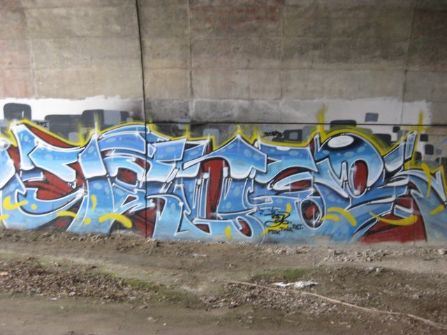 Graffiti Wall - Photo by strasbourgraffiti - tango, oldschool, 80's