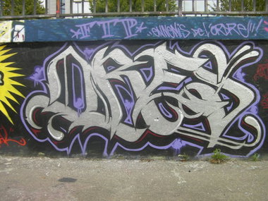 Graffiti Wall - Photo by strasbourgraffiti - Ores