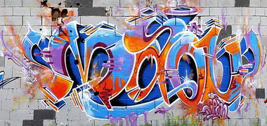 Graffiti Wall - Photo by strasbourgraffiti - maou, wrk, 1663