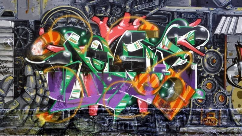 Graffiti Wall - Photo by strasbourgraffiti - witsh, tbl (2014)