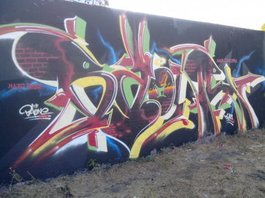 Graffiti Wall - Photo by strasbourgraffiti - raone (2014)