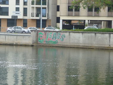 Graffiti Bombing - Photo by strasbourgraffiti