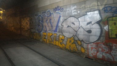 Graffiti Bombing - Photo by strasbourgraffiti