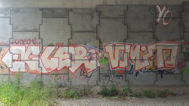 Graffiti Wall - Photo by strasbourgraffiti