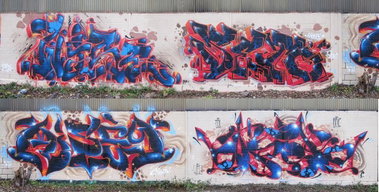 Graffiti Wall - Photo by strasbourgraffiti