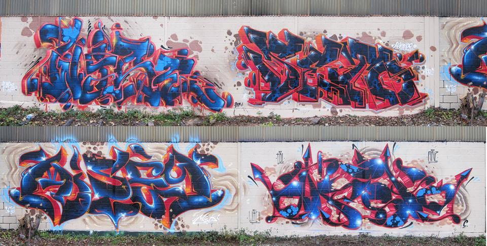 Graffiti Wall - Photo by strasbourgraffiti