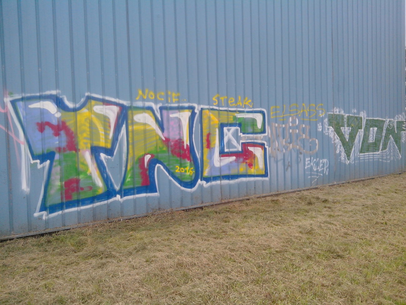 Graffiti Bombing - Photo by strasbourgraffiti