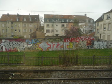 Graffiti Bombing - Photo by strasbourgraffiti