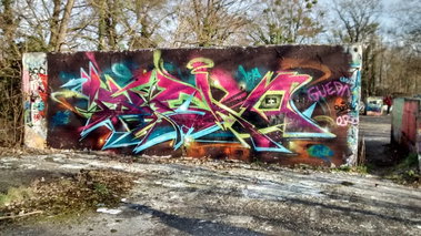 Graffiti Wall - Photo by strasbourgraffiti