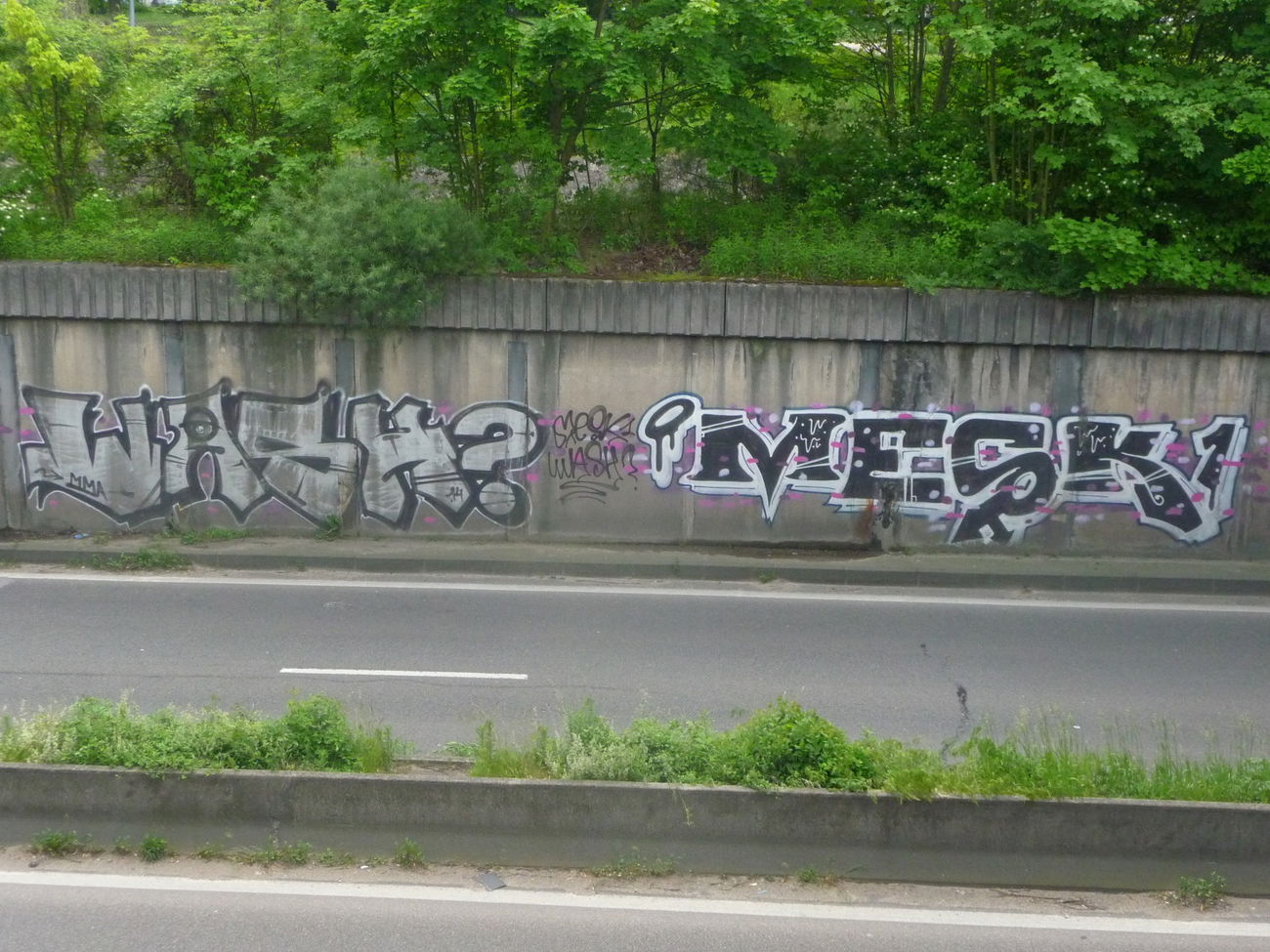 Graffiti Bombing - Photo by strasbourgraffiti