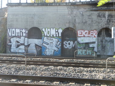 Graffiti Bombing - Photo by strasbourgraffiti