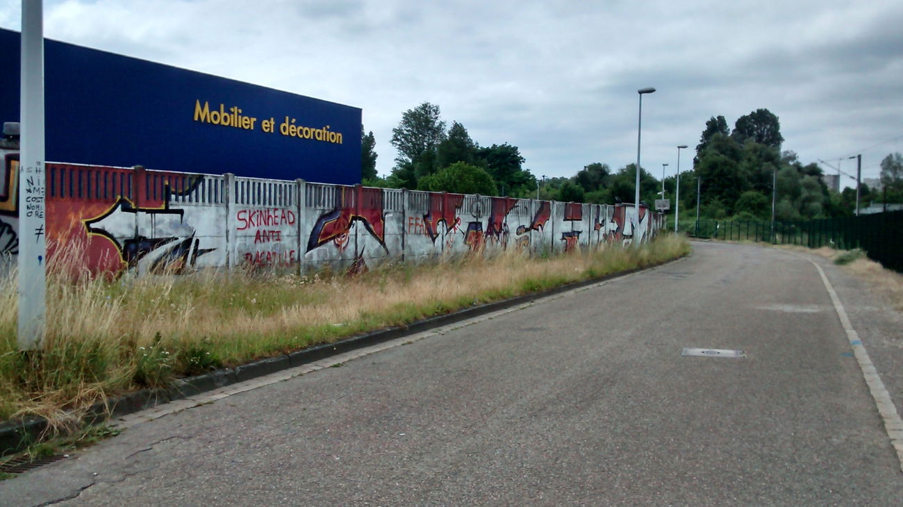 Graffiti Bombing - Photo by strasbourgraffiti