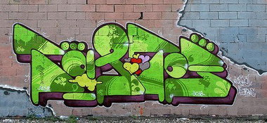 Graffiti Wall - Photo by strasbourgraffiti
