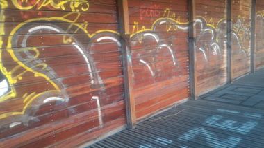 Graffiti Bombing - Photo by strasbourgraffiti