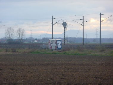 Graffiti Bombing - Photo by strasbourgraffiti