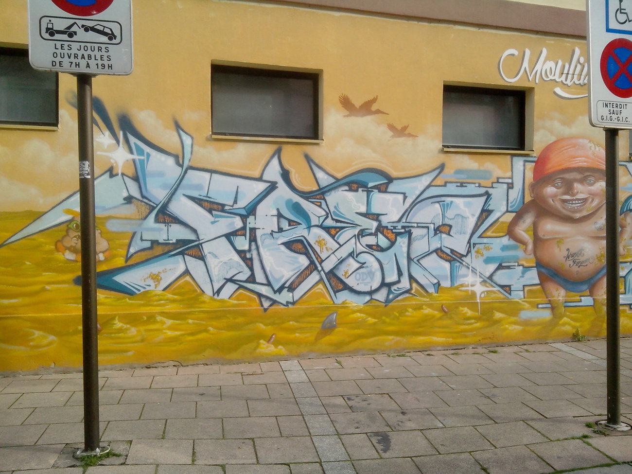 Graffiti Wall - Photo by strasbourgraffiti