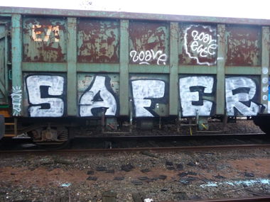 Graffiti Train - Photo by strasbourgraffiti