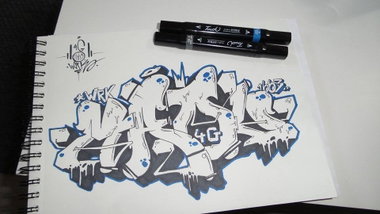 Graffiti Wall - Photo by strasbourgraffiti