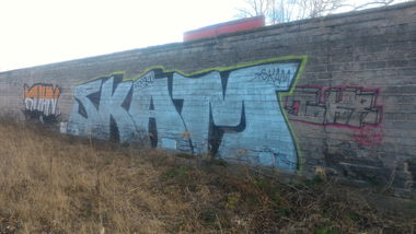 Graffiti Bombing - Photo by strasbourgraffiti