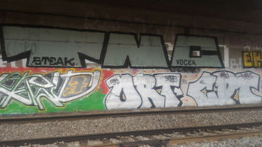 Graffiti Bombing - Photo by strasbourgraffiti