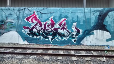 Graffiti Wall - Photo by strasbourgraffiti