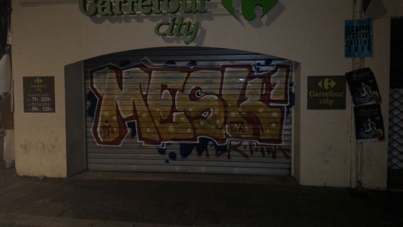 Graffiti Bombing - Photo by strasbourgraffiti