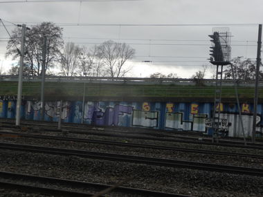 Graffiti Bombing - Photo by strasbourgraffiti