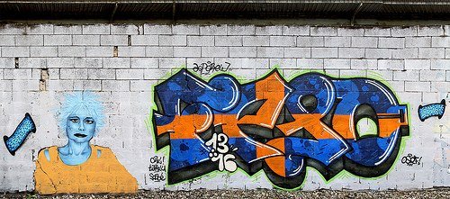 Graffiti Wall - Photo by strasbourgraffiti